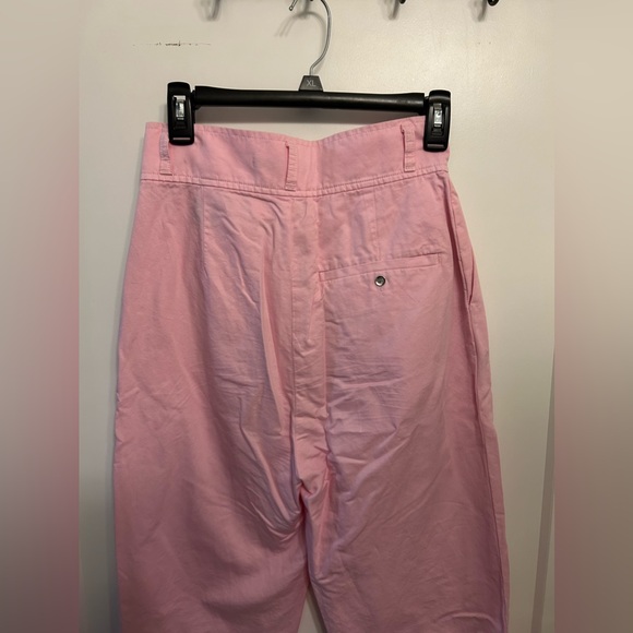 J Brand Pink Cuffed Pleated Pants - Picture 7 of 10